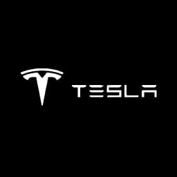 Tesla electric vehicle brand logo